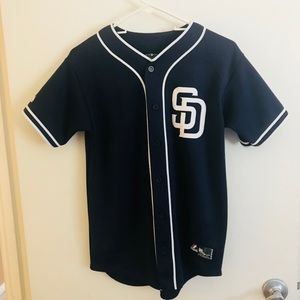 San Diego Padres Majestic Navy